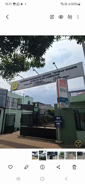 TANAH LOKASI BAGUS DI CINERE DEKET KAMPUS UPN