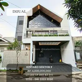 CUMA 1 INI! Rumah BRAND NEW Modern Minimalis di Bintaro Sektor 9 15218