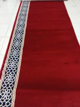 Ready karpet Masjid best seller free pasang