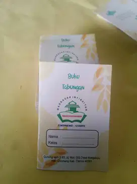 Buku kupon karcis nota kwitansi