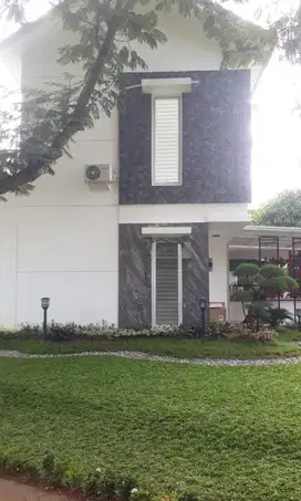 Rumah 2lt Semi Furnished SHM posisi hook di Graha Raya Bintaro CL 102