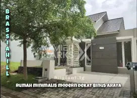 Rumah Minimalis Modern dekat Binus di Brassia Hill Araya Malang
