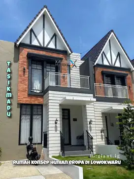Rumah Konsep Hunian Eropa di Tasikmadu Lowokwaru Malang