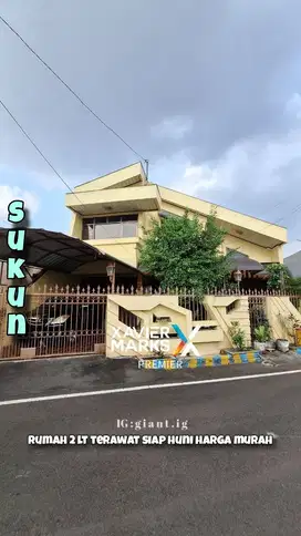 Rumah Siap Huni 2 lantai di Sukun Malang