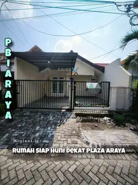 Rumah siap huni di PBI Araya Blimbing Malang