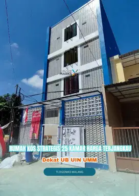 Rumah kos Aktif dekat UB UIN UMM di Tlogomas Lowokwaru harga murah