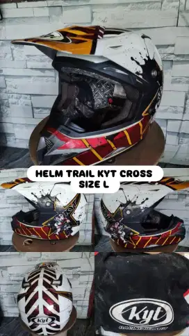 Helm Trail KYT CROSS
