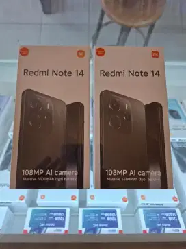 Redmi note 14 4G 8/128 New garansi resmi Tam 15 Bulan