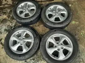 Velg Oem Xpander Exceed R16 Dan Ban 195/65 R16 Bridgestone 85%