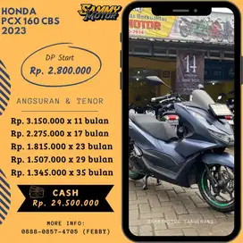 PCX 160 CBS 2023 KM LOW