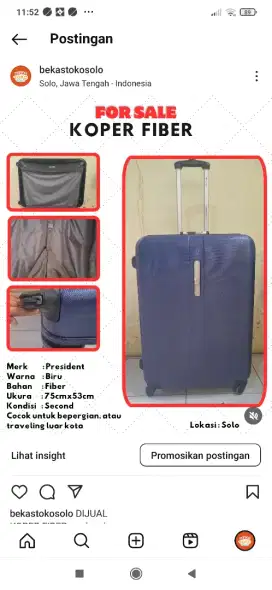 Koper fiber presiden