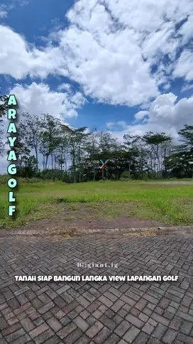 Tanah Langka View Golf di Araya Blimbing Malang
