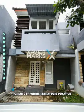 Rumah Furnish siap huni daerah Sukarno Hatta Lowokwaru Malang