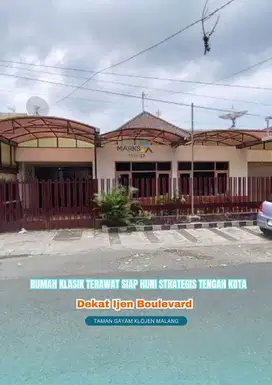 Rumah Terawat Kokoh Dapur Luas di daerah Kawi Klojen Malang