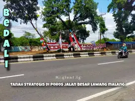 Tanah Strategis di poros jalan raya Randuagung, Bedali Lawang