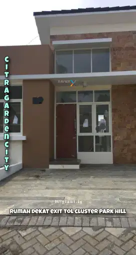 Rumah Ciputra dekat Exit tol di Citra Garden City Malang