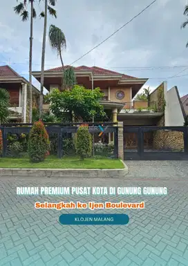 Rumah Premium pusat kota daerah Ijen Boulevard Klojen Malang