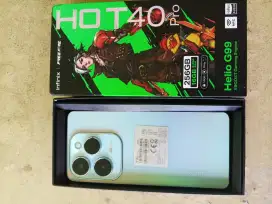 Infinix Hot 40pro 8/256 lengkap