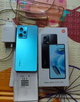 Redmi note 12 pro 5g (8/256 giga) seperti baru