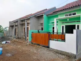 Rumah murah 2 kamar siap huni akses dekat stasiun KRL mulai dari 250jt