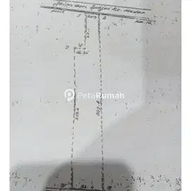 DIJUAL TANAH JALAN MEDAN - BINJAI (HANNY)