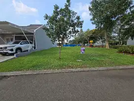 Dijual kavling hoek sebelah taman di cluster bianca suvarna sutera