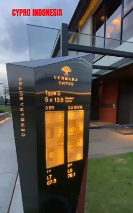 RUMAH CENDANA SUITES PARK SERPONG LIPPO BERSAMA CYPRO INDONESIA