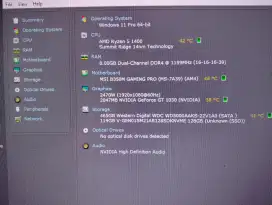 PC Ryzen 5 1400 NVME GT1030