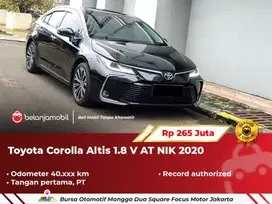 [ GARANSI 1TH ] Toyota Corolla Altis 1.8 V AT Hitam 2020/2021
