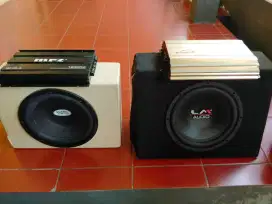 Power 4 channel + Subwoofer 12 in