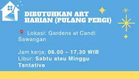 Lowongan ART + Momong PP