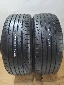 Ban ukuran 215/55/17 Dunlop harga tertera untuk 2 pcs