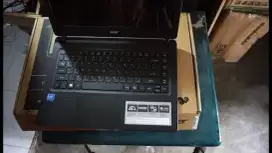 Full Set Acer Es1 432 Ram 10Gb Hardisk 500Gb No Minus siap pakai