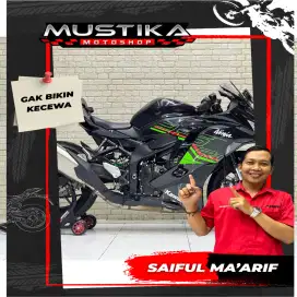 Odo 3rb Istimewa!!Kawasaki ZX25R 2023 Plat Jatim Black Mulus-Mustika