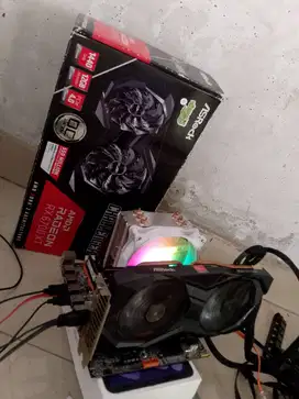 pc gaming RX 6700 XT 12GB - komputer cpu
