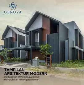Jual Rumah Baru Cluster Genova Type Geonna di Summarecon Bandung