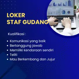 LOKER STAF GUDANG
