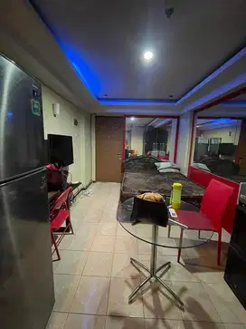 Apartemen type Studio full furnis desewakan 13 jt/thn