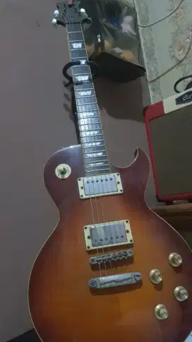 Gitar Legator Les Paul Original (2012) + Amplifier Cort CM15 R