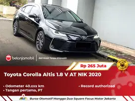 [ GARANSI 1TH ] Toyota Corolla Altis 1.8 V AT Hitam 2020/2021