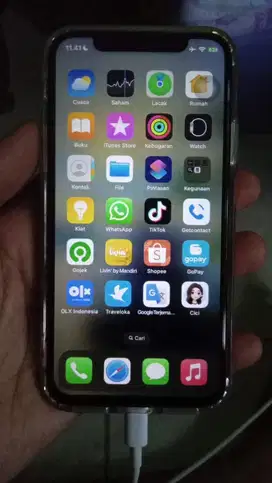 Iphone x 256gb mulus banget gak ada baret wifi only