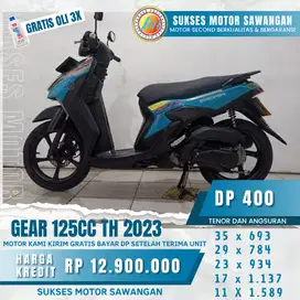 DI JUAL YAMAHA GEAR 125 TH 2023 , CASH KREDIT ATAU TUKAR TAMBAH