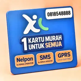 XL SMART PRABAYAR 10 DIGIT KWARTET 8888 SUPER LANGKA