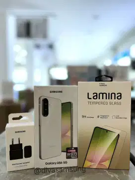 Samsung Galaxy A56 5G | Paket lengkap free adaptor