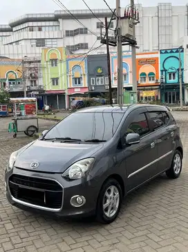 Daihatsu Ayla 1.0 X Automatic Abu - Abu Tahun 2014
