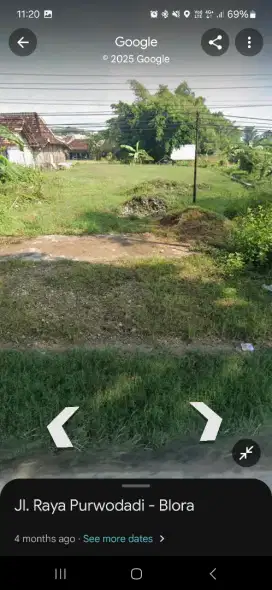Dijual Tanah SHM Depan RS Bayangkara Kunduran Blora