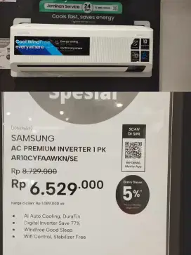 SAMSUNG AC PREMIUM INVERTER 1PK