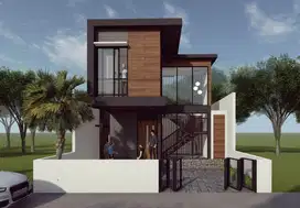 Rumah Villa Customized Design di Dekat Lembang Park Zoo Bandung Utara