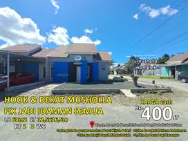 rumah HOOK di cluster mewah ''Roemah Kenari'' loktabat utara