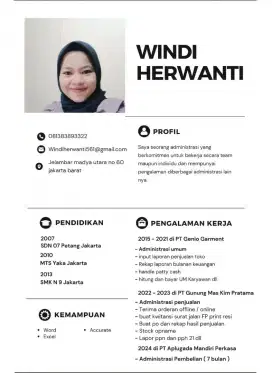Cari pekerjaan admin